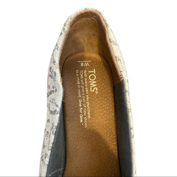 Toms Leopard Wedge Open-Toe Sandals - Picture 4 of 4